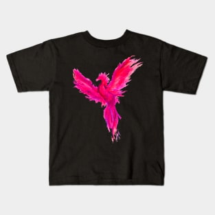 Pink Pheonix Kids T-Shirt